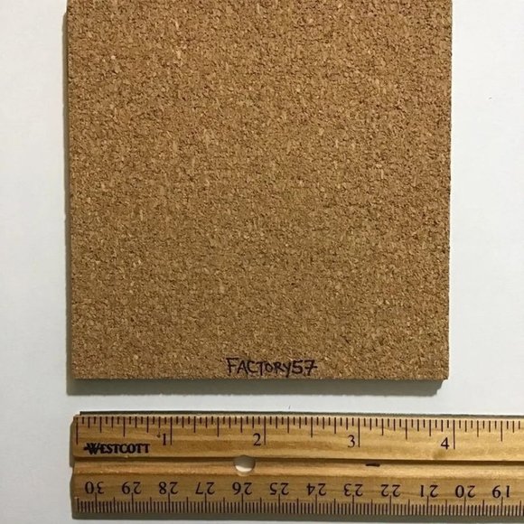 Wildlife Coasters Set x4 Recycled Postage Stamps - Picture 8 of 10